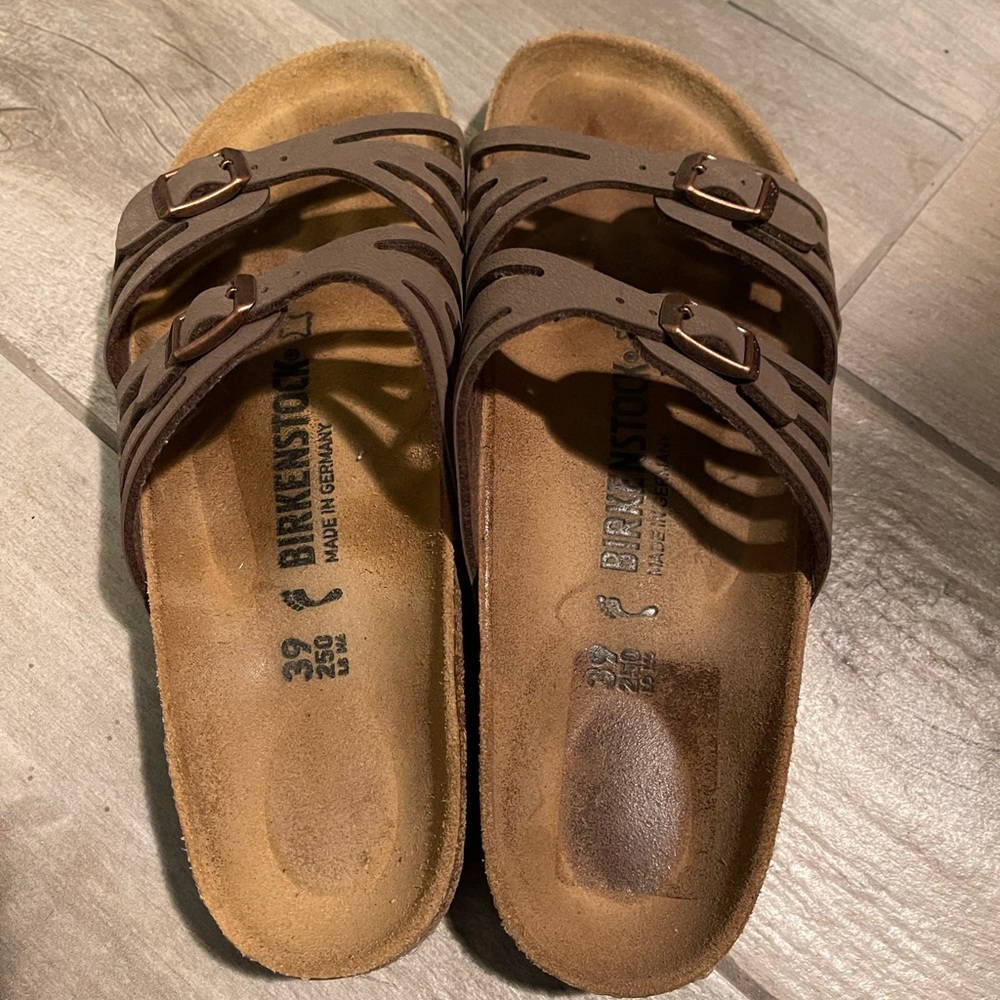 Gently worn 39N Birkenstocks